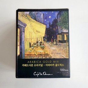 암웨이 까페드다몬 오리지널 아라비카 골드믹스 커피, 100개입, 1개, 11.6g