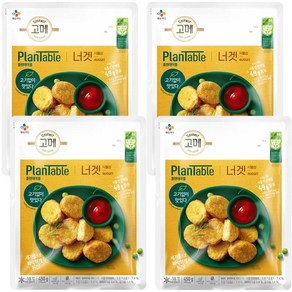 CJ 고메 플랜테이블 너겟 450g x4개, 4개