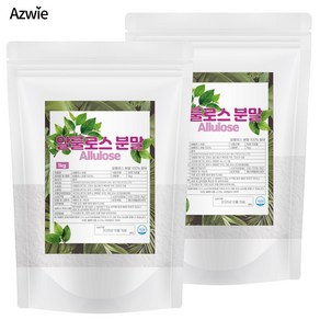 알룰로스 가루 100%, 1kg, 2개