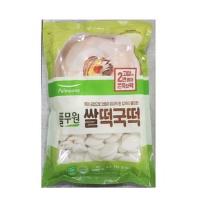 (냉장)[풀무원]쌀떡국떡1kg, 1kg, 2개