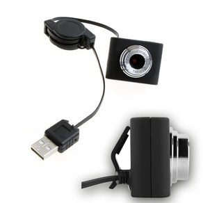 줌카메라 웹캠 화상회의 USB 2.0 PC 카메라 HD 50.0M 미니 기능 웹 캠 컴퓨터 노트북 데스크탑 비디오 캠, 1.1PC