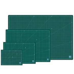 아톰 커팅매트 A1 A2 A3 A4(1EA), 녹색, A4(300x220mm)