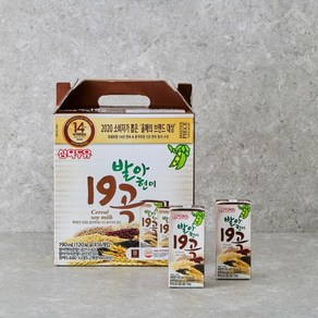 삼육두유 발아현미 19곡 두유, 190ml, 64개