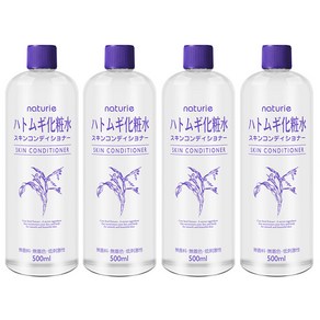 나츄리에 하또무기 스킨 컨디셔너, 500ml, 4개