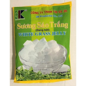 White Gass Jelly 50g White Gass Jelly Suong S White Gass Jelly 50g White Gass Jelly Suong, 1개, 50g