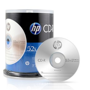 [HP] CD-R 52배속 700MB [케익/100매]