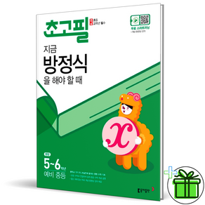 (GIFT+) 초고필 지금 방정식을 해야 할 때 초등