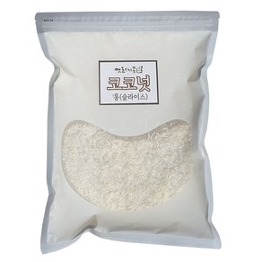 주원물산 코코넛롱 슬라이스, 1kg, 4개