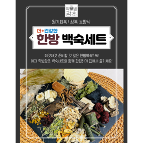 푸드다올 더+건강한 백숙세트 백숙재료 삼계탕 약초23종 100g, 1개