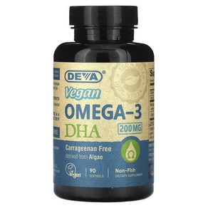 데바 비건 오메가 3 300mg DHA-EPA 비건소프트젤, 1개, 2kg