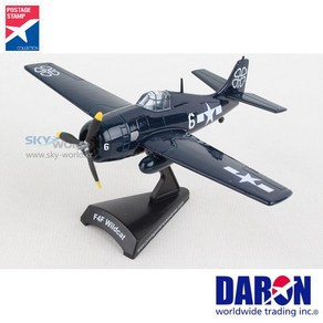 다론 F4F Wildcat 그루먼 함상전투기 태평양 전쟁 2차 세계대전 항공모함 함재기 비행기 모형 1/87 PS5351-3 스카이월드