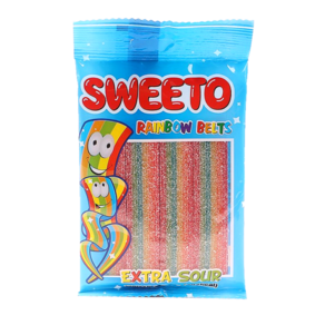 SWEETO 스위토 레인보우 벨트 젤리 80g (터키), 1개