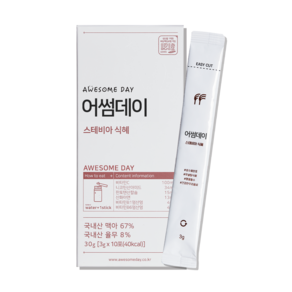어썸데이 스테비아 식혜 3g x 10포, 1박스, 30g