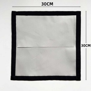 연통홀잭 화목난로 구멍 텐트 보호막 커버 방염포 캠핑용 가정용, 9. 30x30cm 커버 포함, 1개