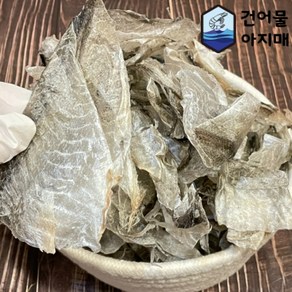 건어물아지매 반건조 명태껍질 북어껍질, 150g, 1개