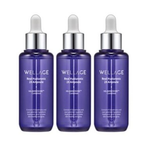 웰라쥬 히알루론산 시즌3 리얼 히알루로닉 투엑스 앰플 70ml 3개