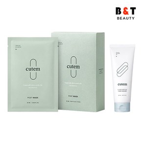 큐템 포스트 마스크 세트 25ml 10ea + 퓨리파잉 폼 클렌저 150ml, 1개, 단품