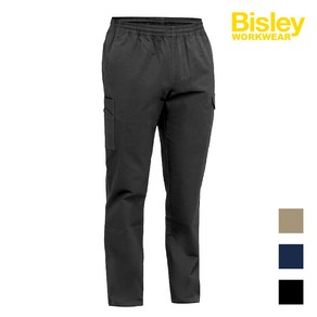 Bisley 비즐리 스트레치 코튼 드릴 엘라스틱 웨이스트 남성 밴딩 카고팬츠 BPC6029