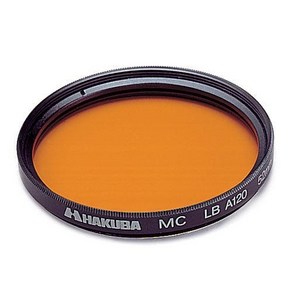 하쿠바 렌즈필터 색보정효과 LB A120 멀티코팅 일본생산제품 구경 옵션선택, 72mm, 1개