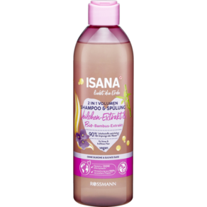 독일 로스만 이사나 ISANA 2in1 볼륨 샴푸 & 컨디셔너 400ml, 1개