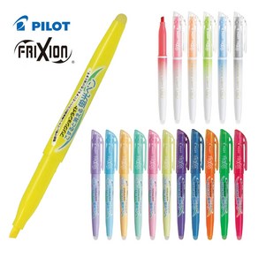 PILOT fixion 지워지는 형광펜 Light/프릭션 라이트/fixion light, 형광주황, 형광타입