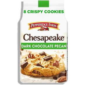 페퍼리지팜 Pepperidge Farm Sausalito 크리스피 밀크 초콜릿 마카다미아 너트 쿠키 204.1g(7.5온스) 백 (쿠키 8개) 195318