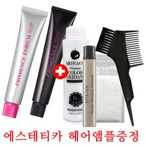 시세이도 프리미언스 엔리치 염색약80g+에스테티카 헤어앰플증정 튜닝컬러/멀티컬러/멋내기 유행칼라 염모제, 튜닝컬러, 튜닝컬러(그레이) G-13, 1개