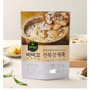 햇반소프트밀 전복 삼계죽 420g, 1개