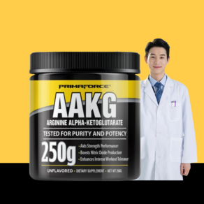 아르기닌 aakg akg 프리모프스 250g, 1+1통(6개월분), 1개