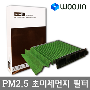 우진필터 PM2.5 초미세먼지 닛산 에어컨필터, 로그 (S35)/YCJ17, 1개