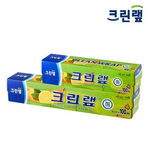 크린랲 비닐랩 22cm x 100m + 30cm x 100m, 1개