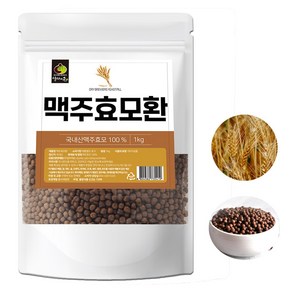 국산 100% 맥주효모 환 1kg, 1개