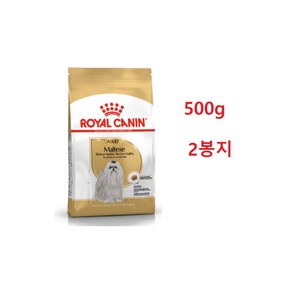 로얄캐닌 독 말티즈 어덜트 500G, 혼합맛, 2개