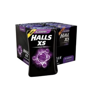 호올스 엑스에스 사탕 블루베리맛 HALLS XS Watemelon 12개x15g(1박스), 1박스, 180g