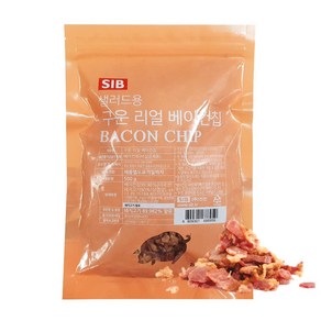 구운 리얼 베이컨칩 500g 샐러드용 [아이스박스포함], 구운리얼베이컨칩500G, 1개