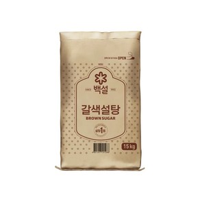 백설 갈색설탕 15kg