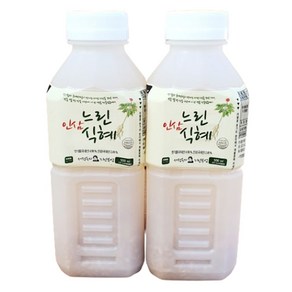 서정옥의 느린부엌 인삼 느린식혜 감주 수제 전통 인삼 식혜, 2개, 500ml