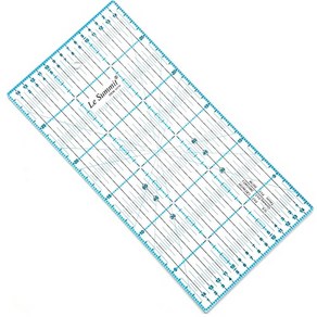 멀티 퀼트자 15cm x 30cm 재단자 시접자, 1개