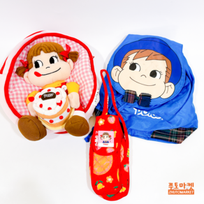 [빈티지] 페코짱 가방모음 케이크 백팩 포코짱 블루백팩 핸드폰손가방, 선택하지마세요, 1개