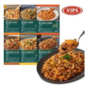 [VIPS] 빕스 볶음밥 6종 230g, 1세트