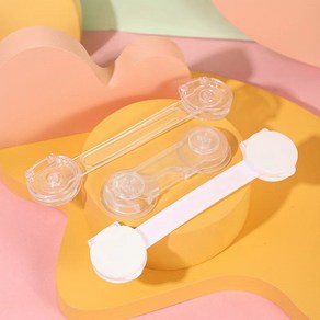 말랑베이비 깔끔한 투명 아기 서랍 잠금장치, 5개, 밴드타입