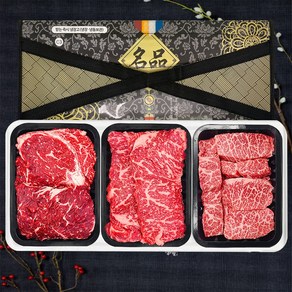 한우 소고기 등심 채끝 특수부위 설날 추석 명절 선물세트 1.2kg, 어사한우9호, 1개