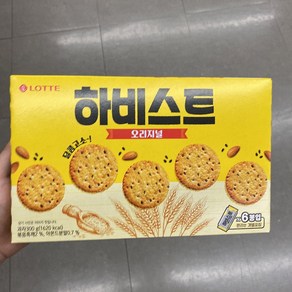 롯데 하비스트 달콤고소맛 50g x 6개입, 1개