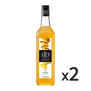 1883 파인애플 시럽 1L x 2개