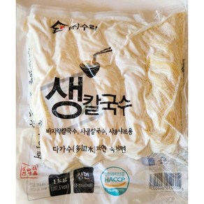 건강한 밥상 쫄깃한 생칼국수면 1kg