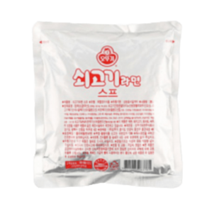 쇠고기 라면스프(오뚜기 285g) 업소용 오쉐프 소고기맛 스프 다시, 285g, 1개