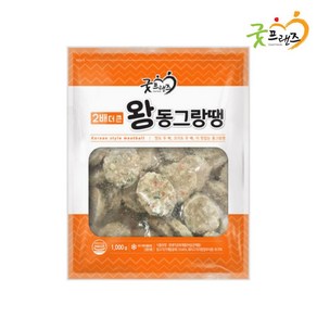 굿프랜즈 2배더큰 왕동그랑땡 1000g, 1kg, 1개