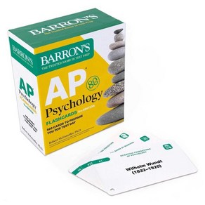 AP Psychology Flashcads Fifth Edition: Up-to-Date Review + Soting Ring fo Custom Study, Kaplan Publishing