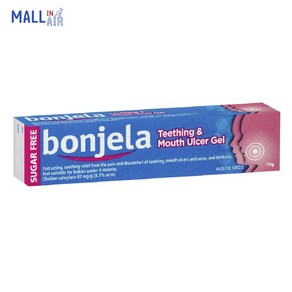 호주 본젤라 Bonjela 티딩젤 Teething gel 빠른 효과 15g 이앓이 연고, 1개