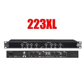 DBX 223XL234XL 양방향 방향 3 커넥터 스테이지 포함 믹서 공연 우퍼